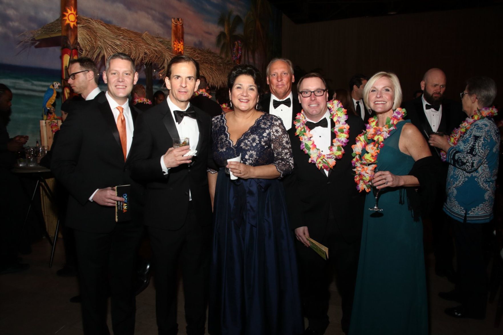 Brian Fry, Jim Mendelson, Melanie and Graham Keeney, Ted and Gayle Green